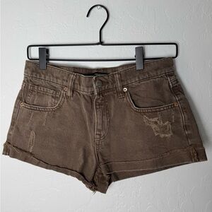 Forever 21 Denim Brown Concert Short